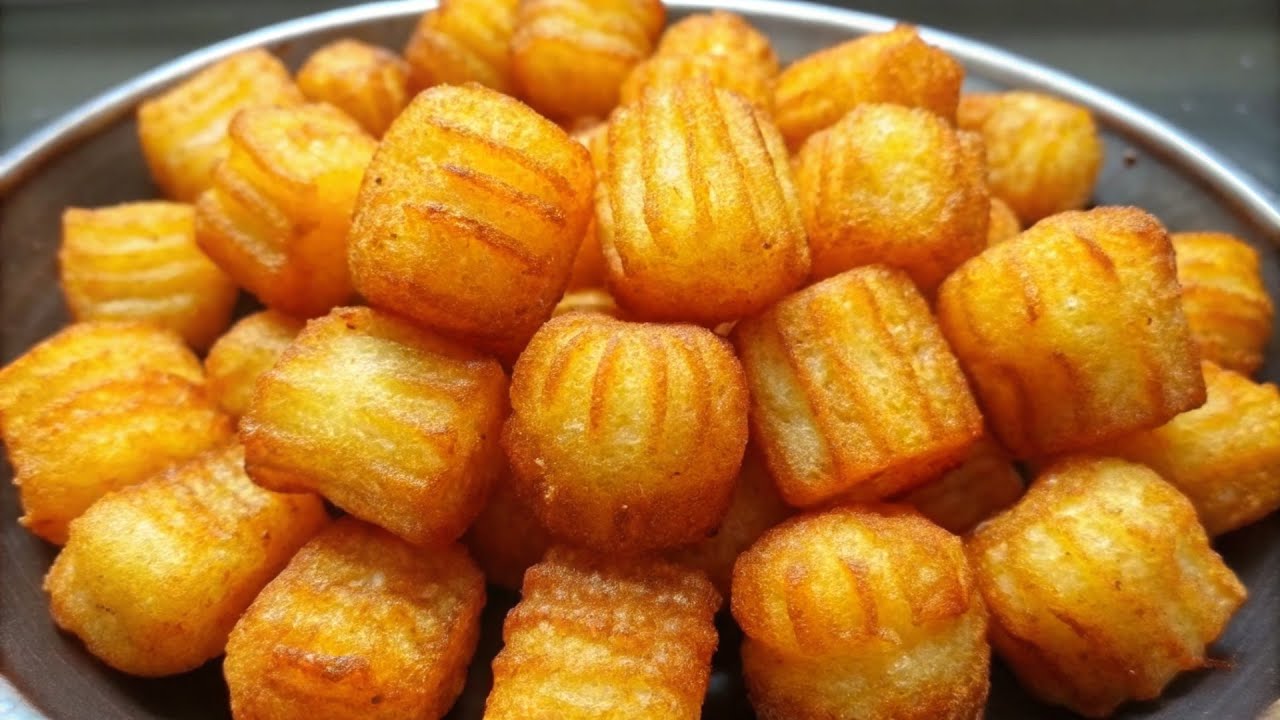 Super Crispy French Fries | Bubble Potato Chips - A Creative Twist!