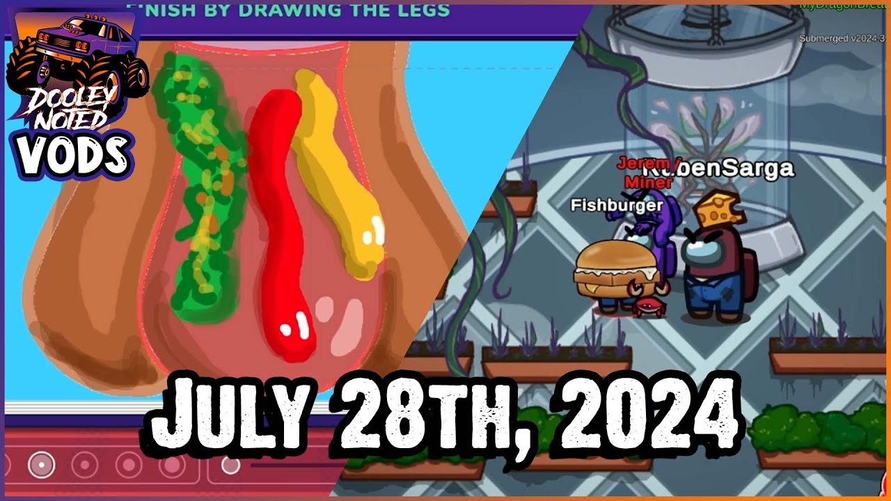 Gartic Phone/Among Us - VOD from July 28th, 2024
