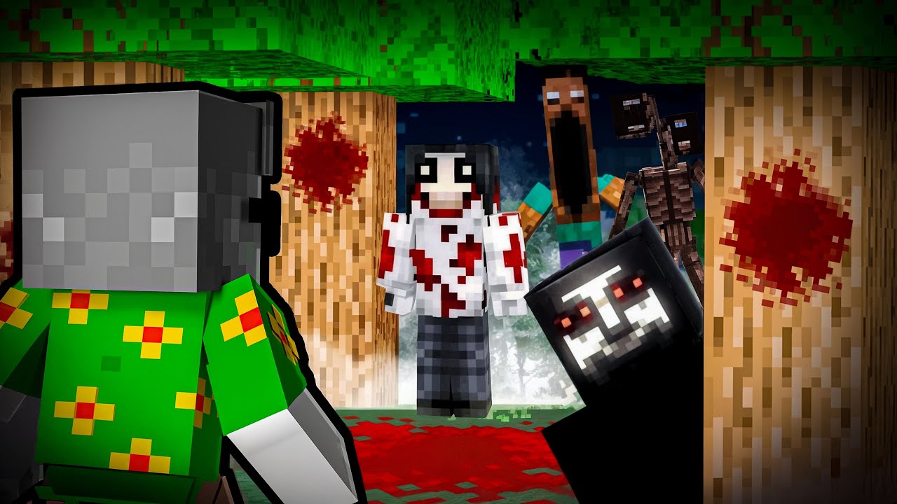 Sunt &icirc;n cea mai HORROR lume de Minecraft !