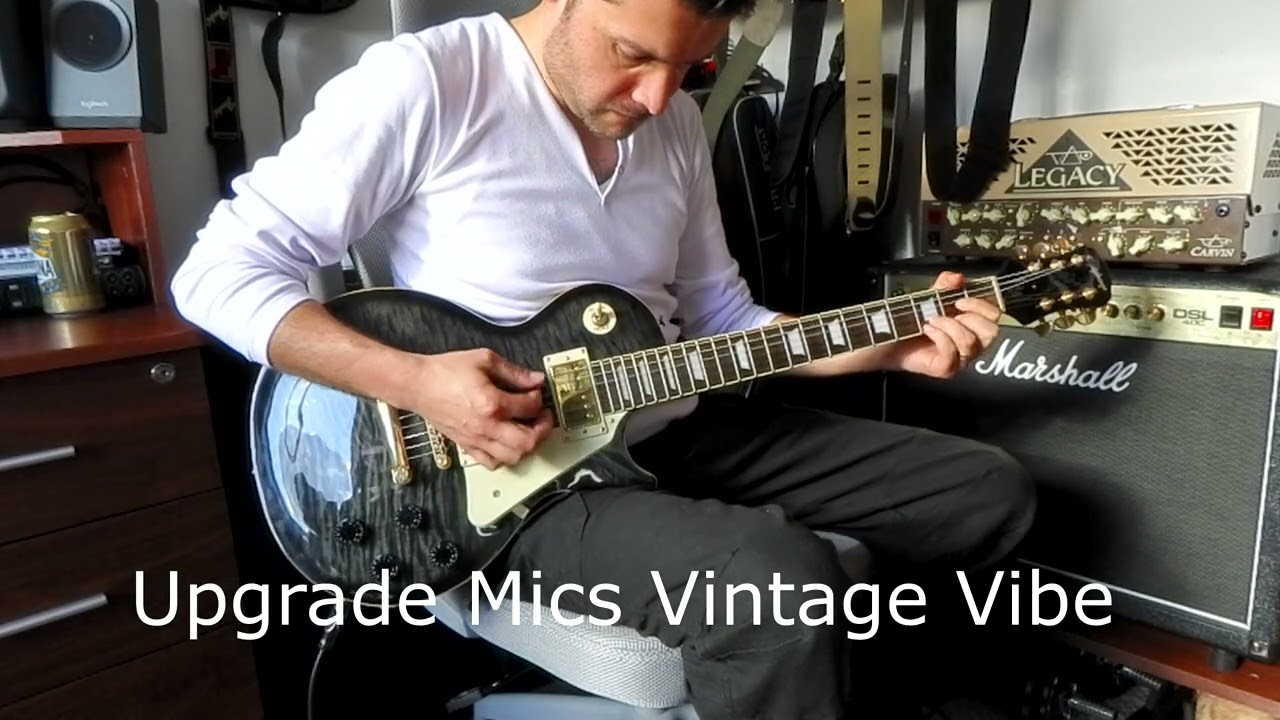 Epiphone Les Paul Humbucker upgrade test