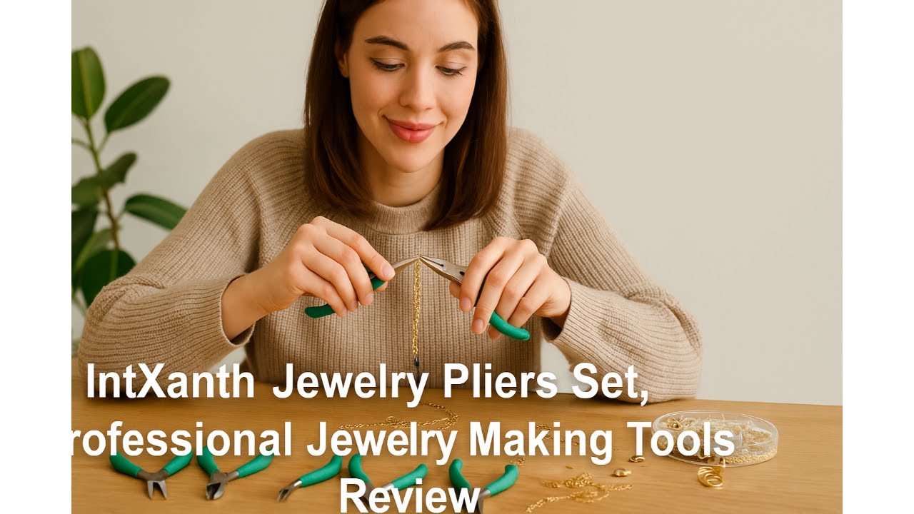 🧰 IntXanth Jewelry Pliers Set, Professional Jewelry Making Tools Review 🧰
