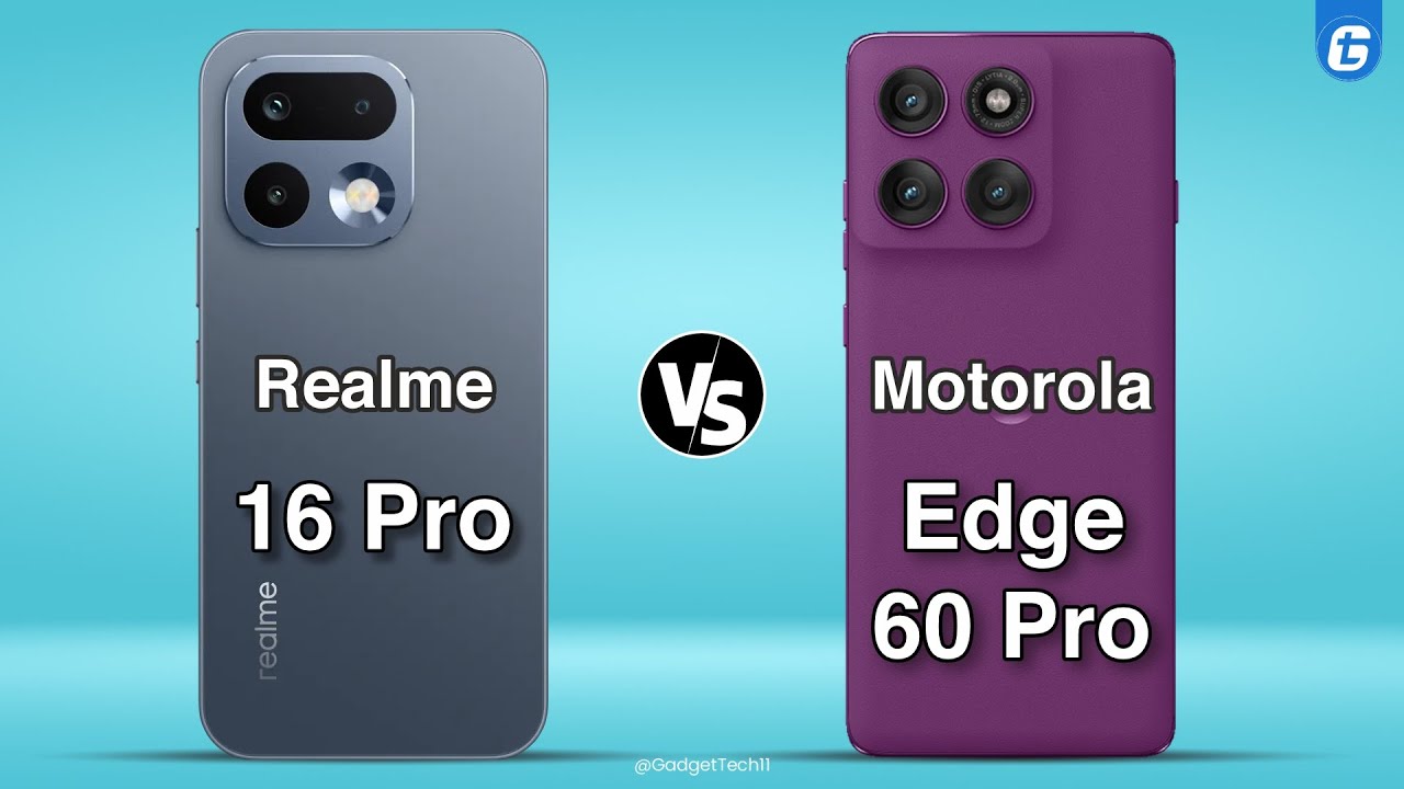 Realme 16 Pro vs Motorola Edge 60 Pro Full Specs Comparison | Which is Better?