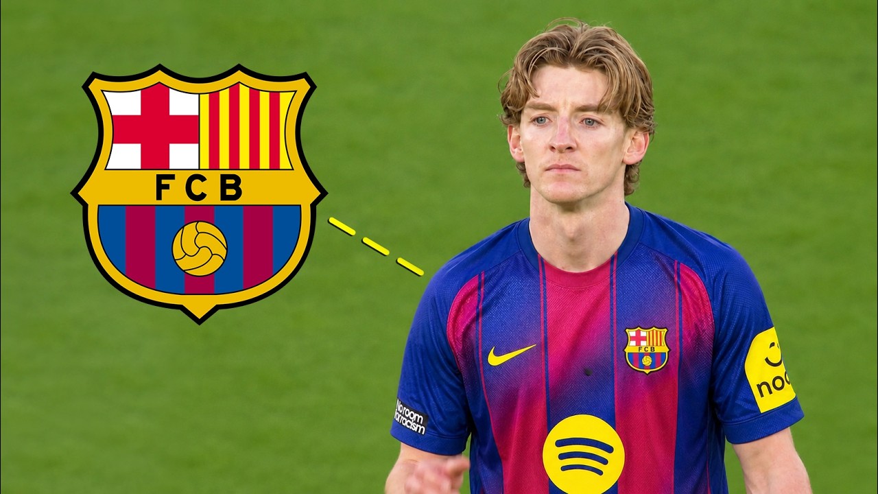 Here's Why Barcelona Signed Anthony Gordon 🏴󠁧󠁢󠁥󠁮󠁧󠁿🔵🔴