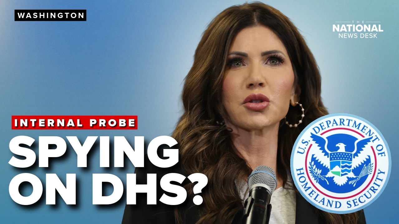 DHS employees secretly INSTALLED SPYWARE on her devices, Kristi Noem says