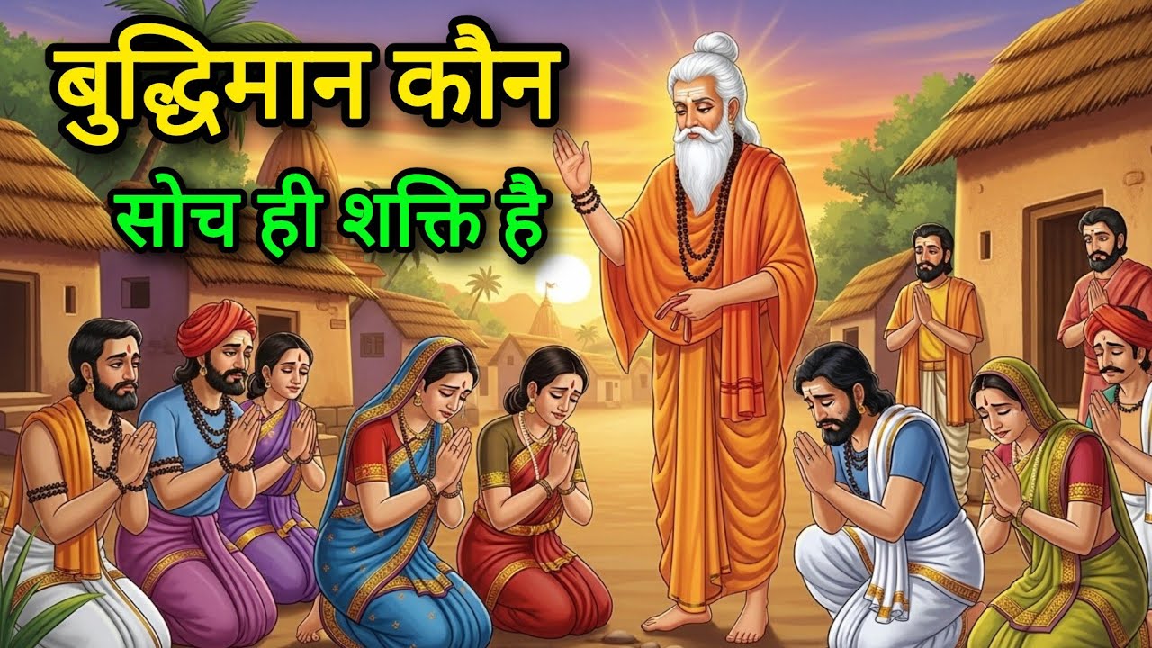 बुद्धिमान कौन होता है? | यह कथा आपकी सोच बदल देगी ।। Gyanvardhak kahani।। Buddhiman Kaun hota Hai