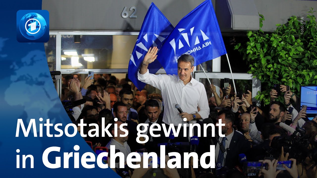 Mitsotakis gewinnt Neuwahl in Griechenland