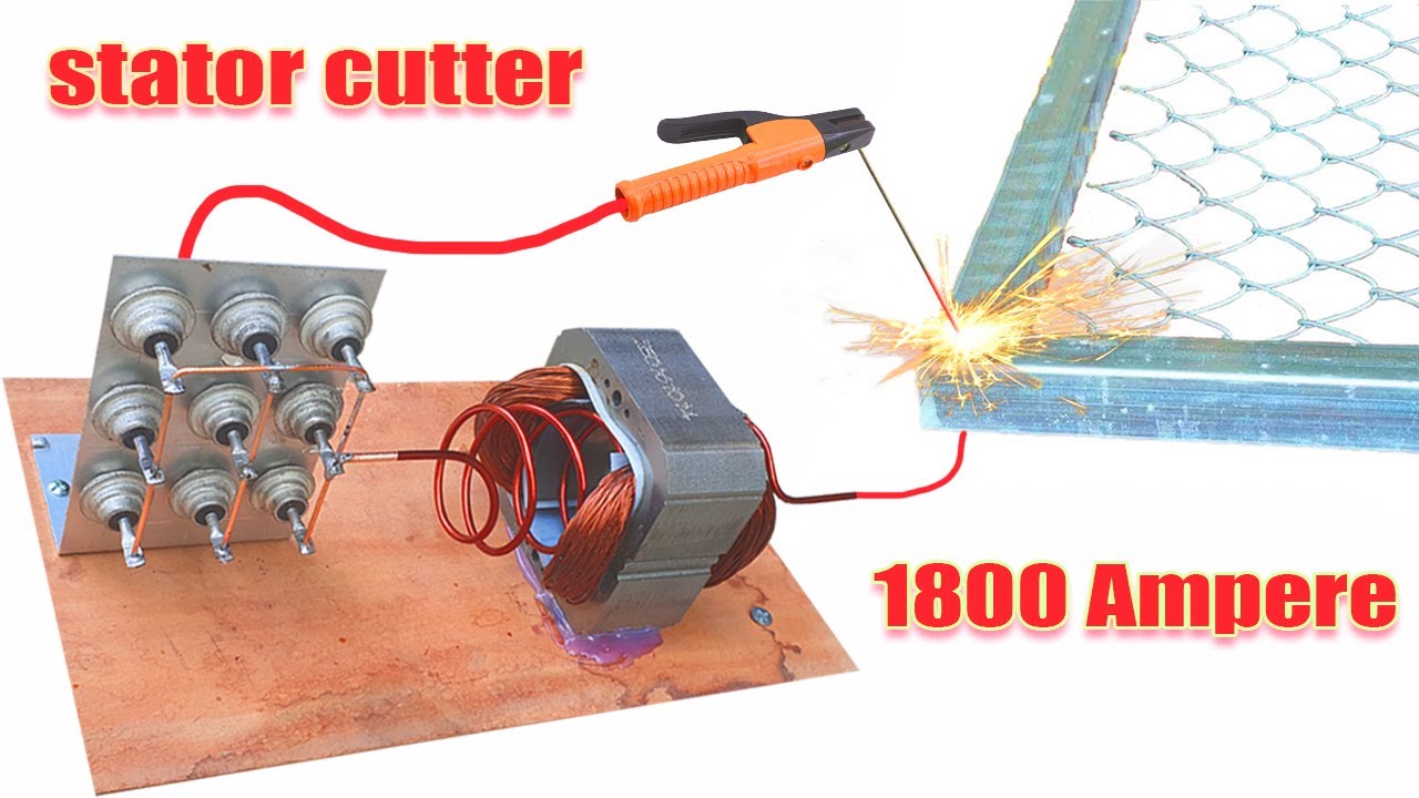 I turn stator, into a welding machine new technology, Creative prodigy #118