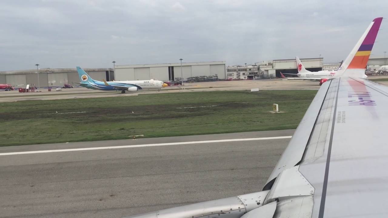 Thai Smile Airways A320 Takeoff DMK