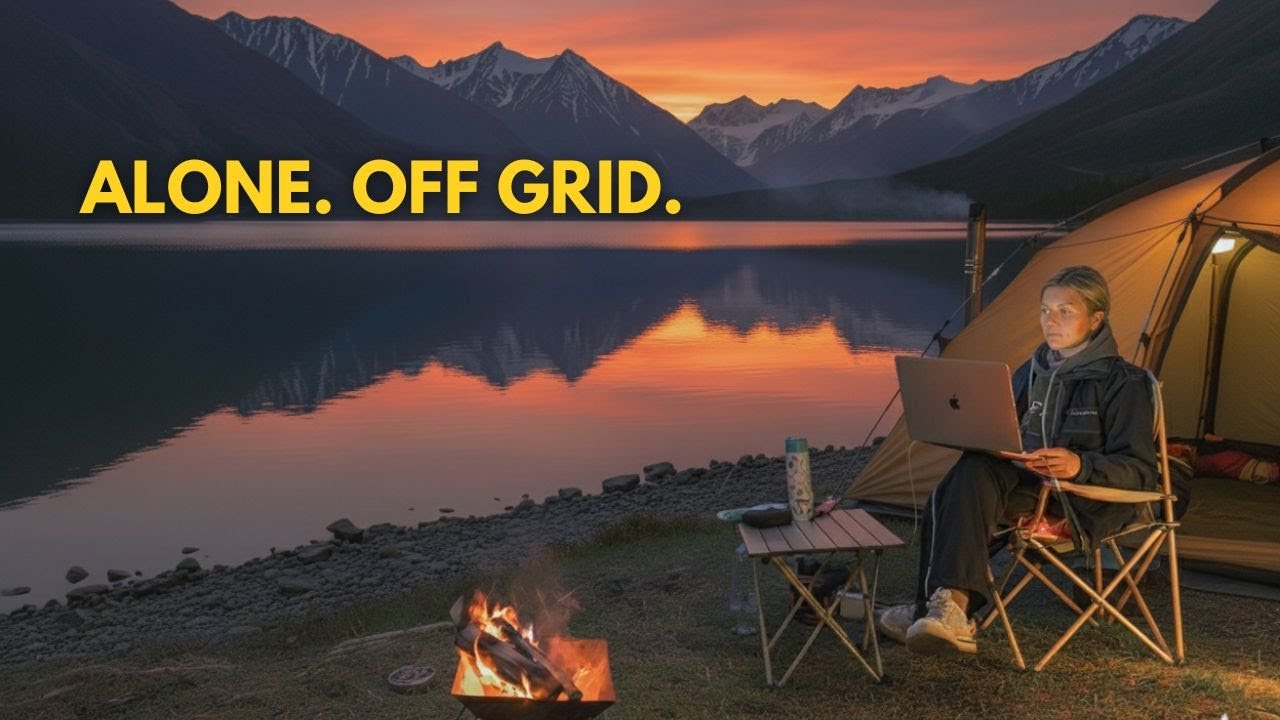 CAMPING OFF GRID. ALONE. #solocamping #campinglife #wildcamping #russiatravel #russiangirl