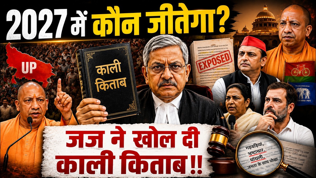 🚨 UP Election 2027: जज ने खोल दी काली किताब!!Yogi या Akhilesh ? फैसला किसके पक्ष में ?