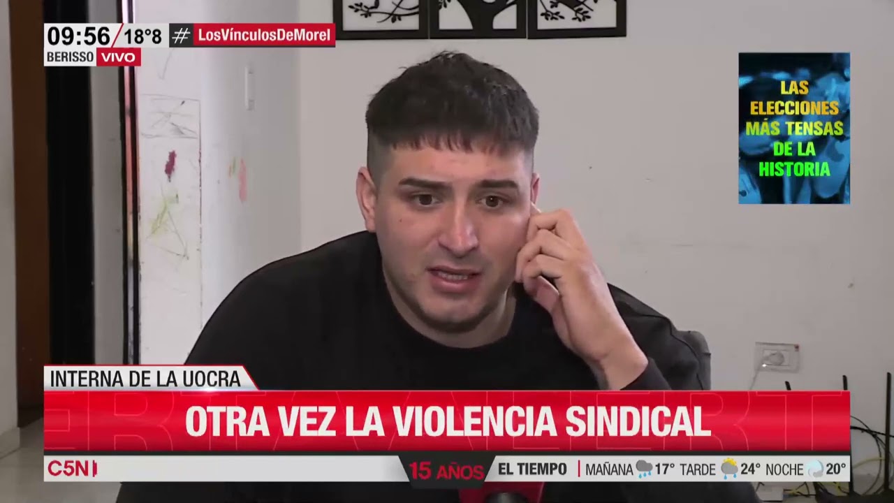 INTERNAS de la UOCRA: habla BRAIAN MEDINA tras los INCIDENTES en ENSENADA