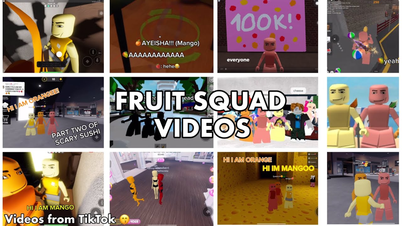 All of our videos mashed up in one video!