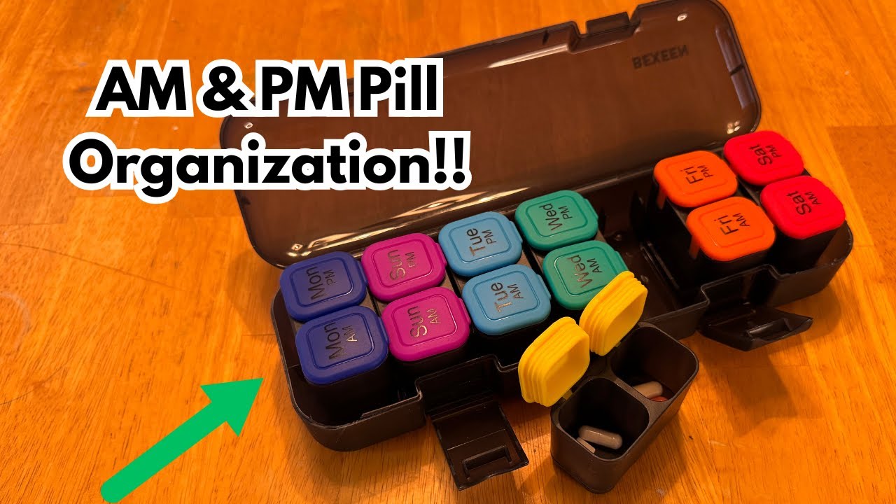 Pill Organizer &ndash; AM PM Weekly Travel #PillCase for Daily Meds, Vitamins & #Supplements #review