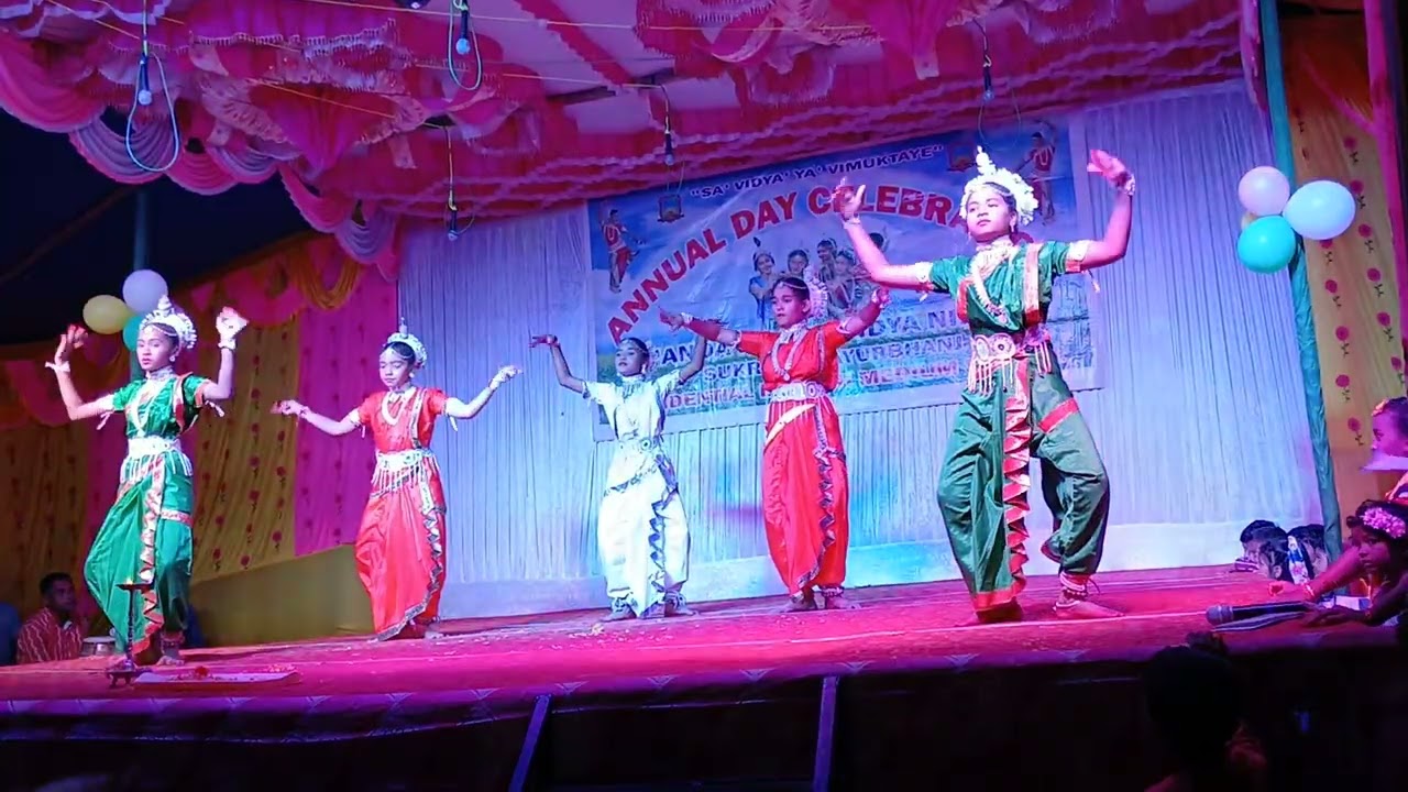 ###Annual day celebration ##Kids dance.. ## AVN Skl