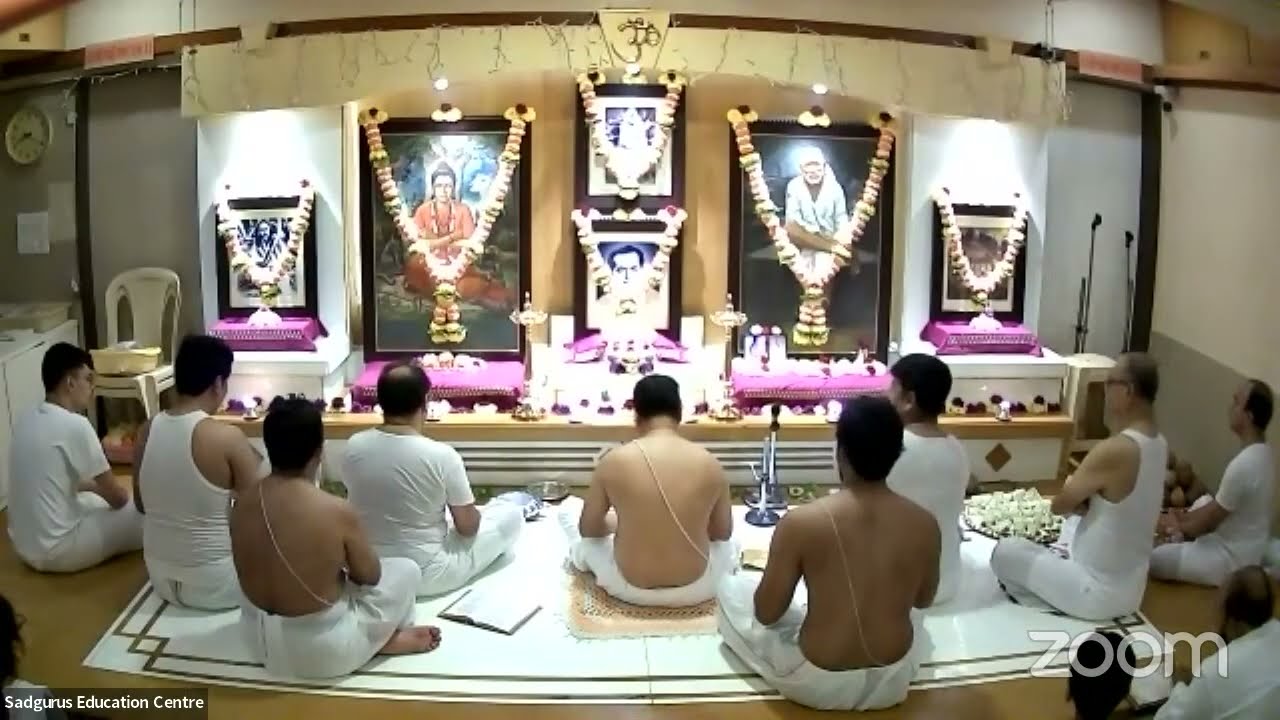 Aart Sadhana 07.10.22 Sat AM at DadarKaryaKendra :   Aarti Saibaba