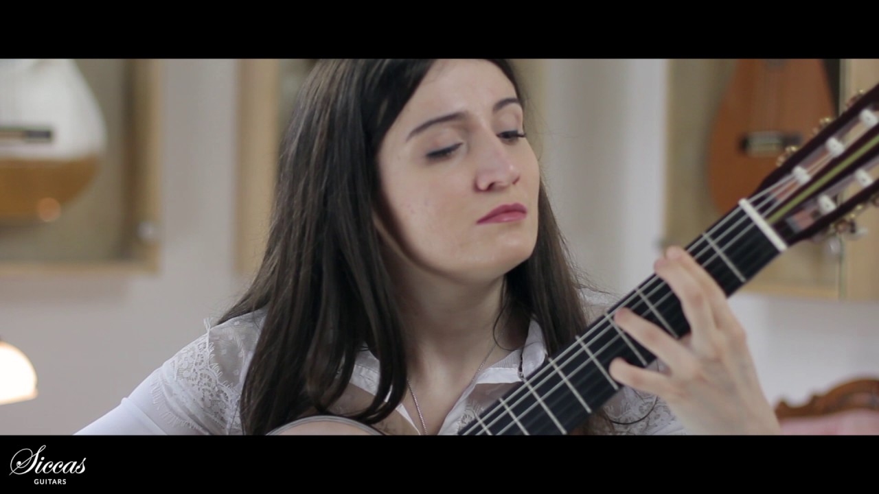 Gvaneta Betaneli plays Etude No. 8 by Heitor Villa-Lobos on a 2010 Fritz Ober (Spruce/Maple)