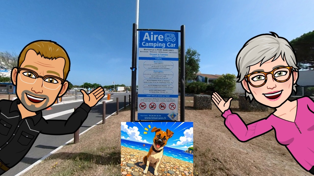 Aire de Port Barcar&egrave;s France 2026. 🤟😉 Deutscher Untertitel 👍 🇪🇸