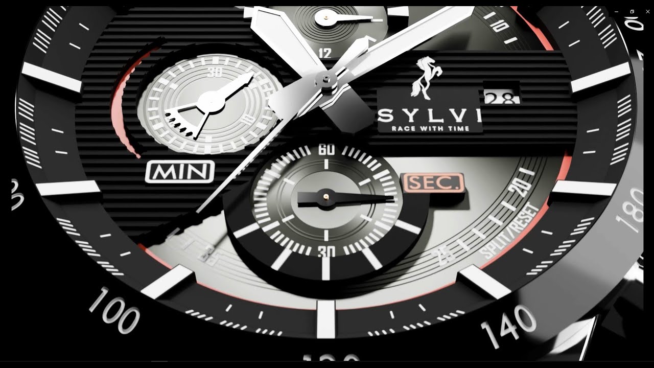 Sylvi Timegrapher 3D Close-Up | Precision in Every Detail