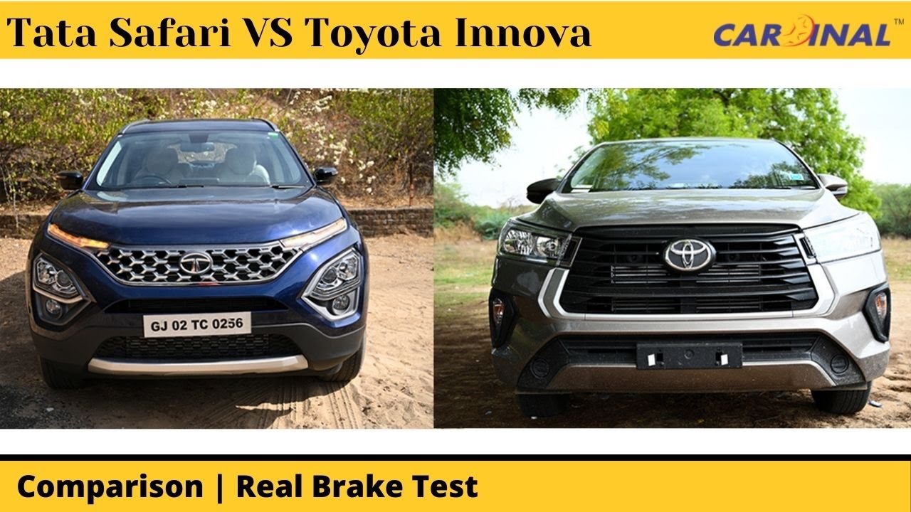 Tata Safari Vs Toyota Innova Crysta Comparison | दो नौ में से कौनसी बढ़िया है?