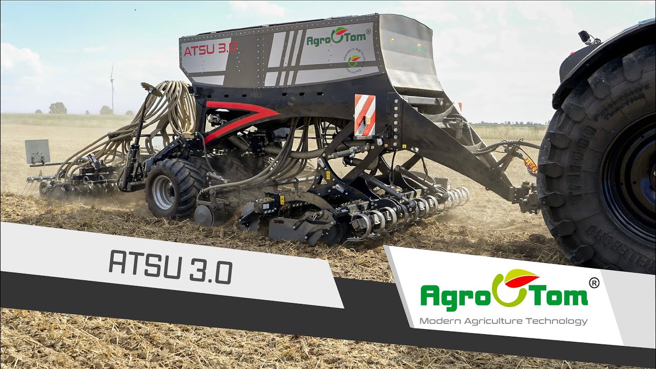 Siewnik do uprawy uproszczonej ATSU 3.0 | Agro-Tom