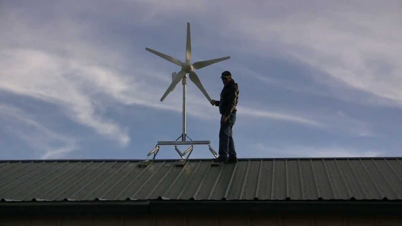 Крепление для ветряных турбин SkyMax™ на крышу жилого дома | Missouri Wind and Solar