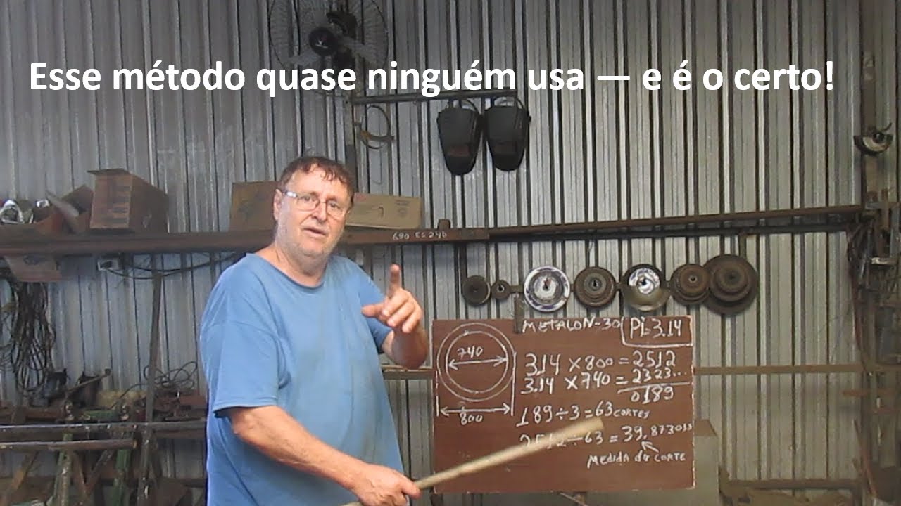 O jeito CERTO e pouco conhecido de fazer um arco metálico com tubo retangular