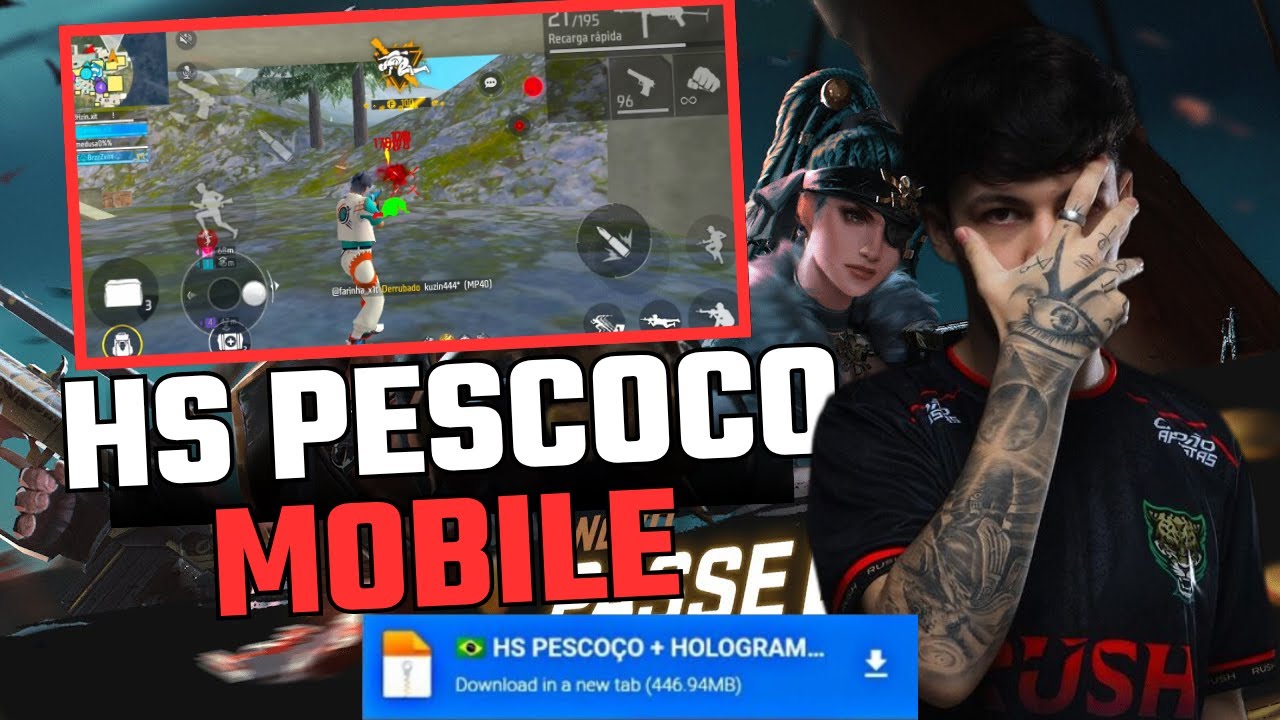 😱SAIU HS PESCOCO MOBILE LINK DIRETO 100% ANTI BAN ANTI BLACKLIST