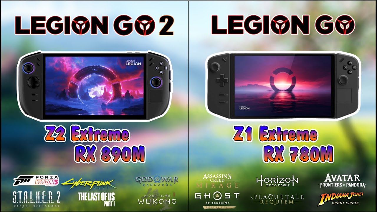 Lenovo Legion Go 1 & Lenovo Legion Go 2 | Test Game
