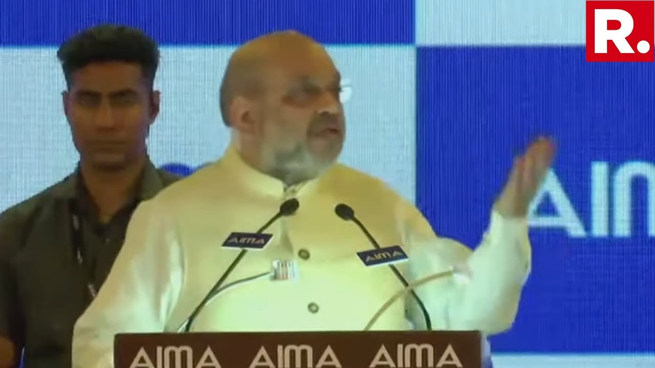 Home Minister Amit Shah Addresses Management Students At AIMA In New Delhi
