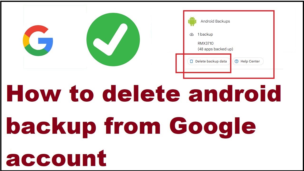 Google खाते से Android बैकअप कैसे हटाएँ