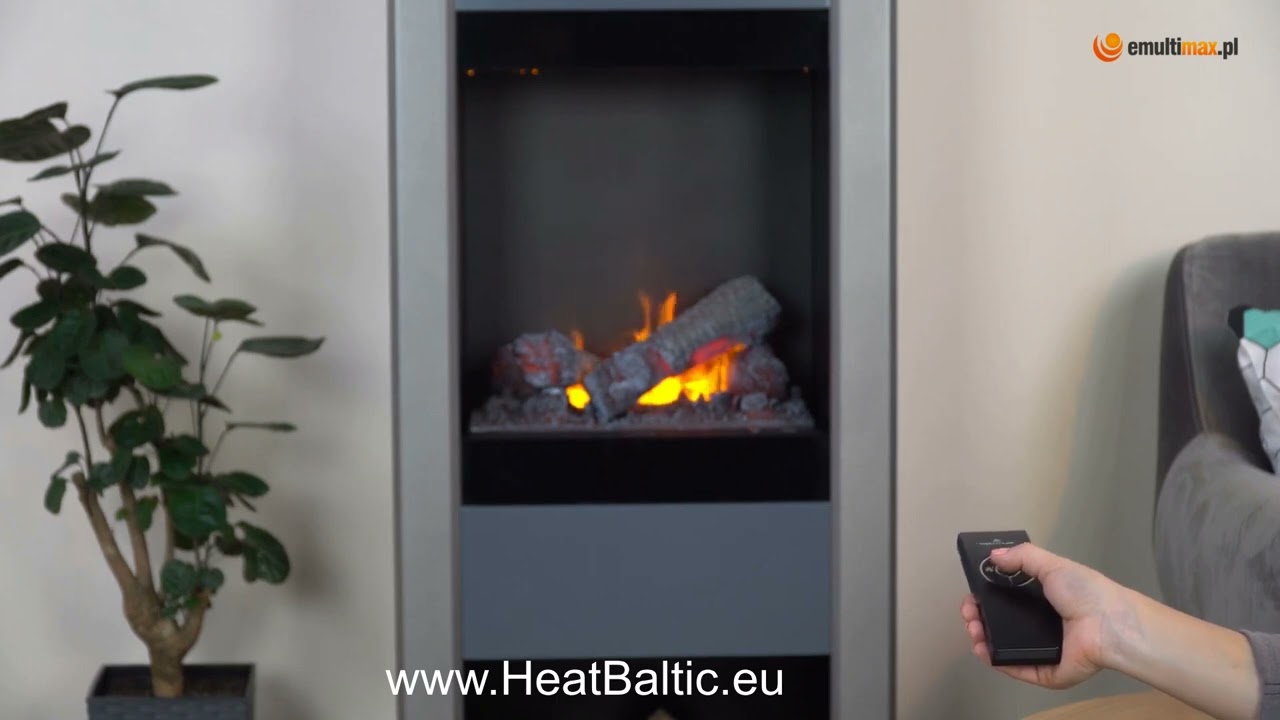 DIMPLEX CUBIC - pastatomas vandens garų židinys | Heat Baltic