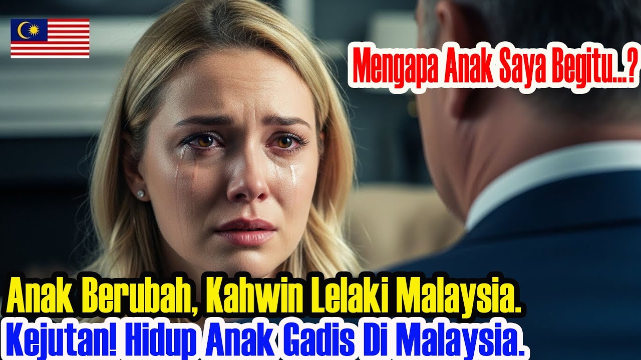 Ibu bapa terkejut! Anak perempuan berubah selepas berkahwin, 3 tahun hidup di Malaysia sepenuhnya!!!