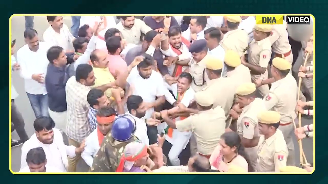 Lumpy Disease Outbreak: BJP holds massive protests against Congress in Jaipur