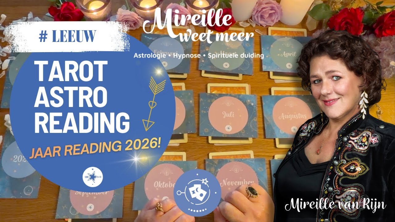 ♌️LEEUW 2026 Tarot & Astro Jaarhoroscoop – Claim liefde, zichtbaarheid & een nieuwe jij!
