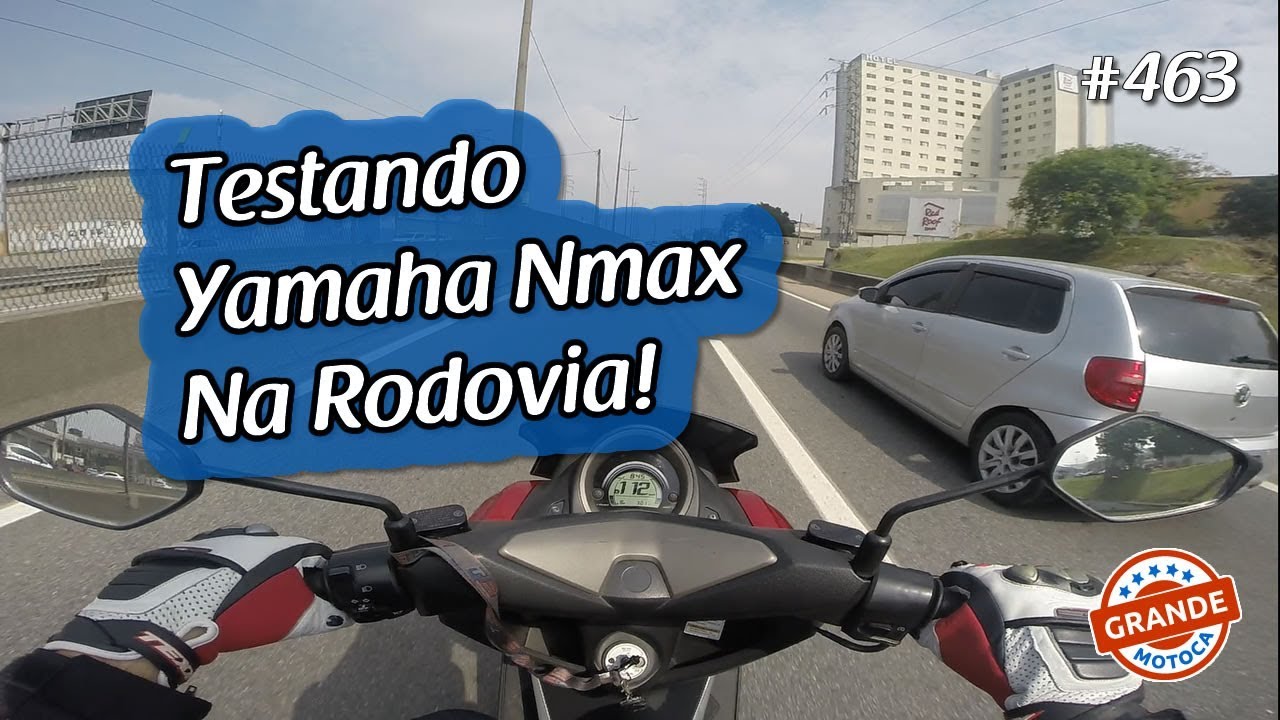 TESTANDO NMAX NA ESTRADA, COMPORTAMENTO E DESEMPENHO!