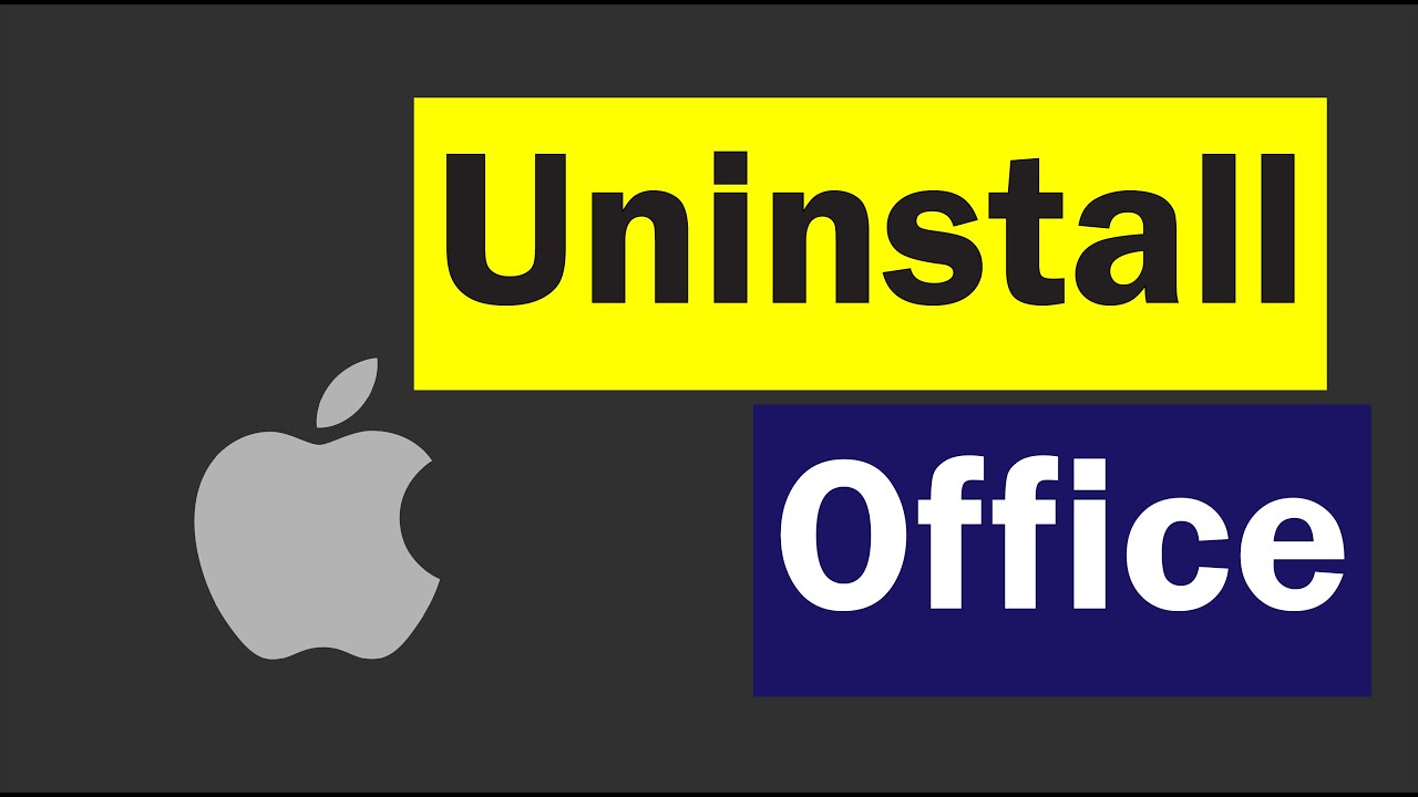 How to delete:uninstall Application:MS office:Word:Excel:OneNote from Mac 2024
