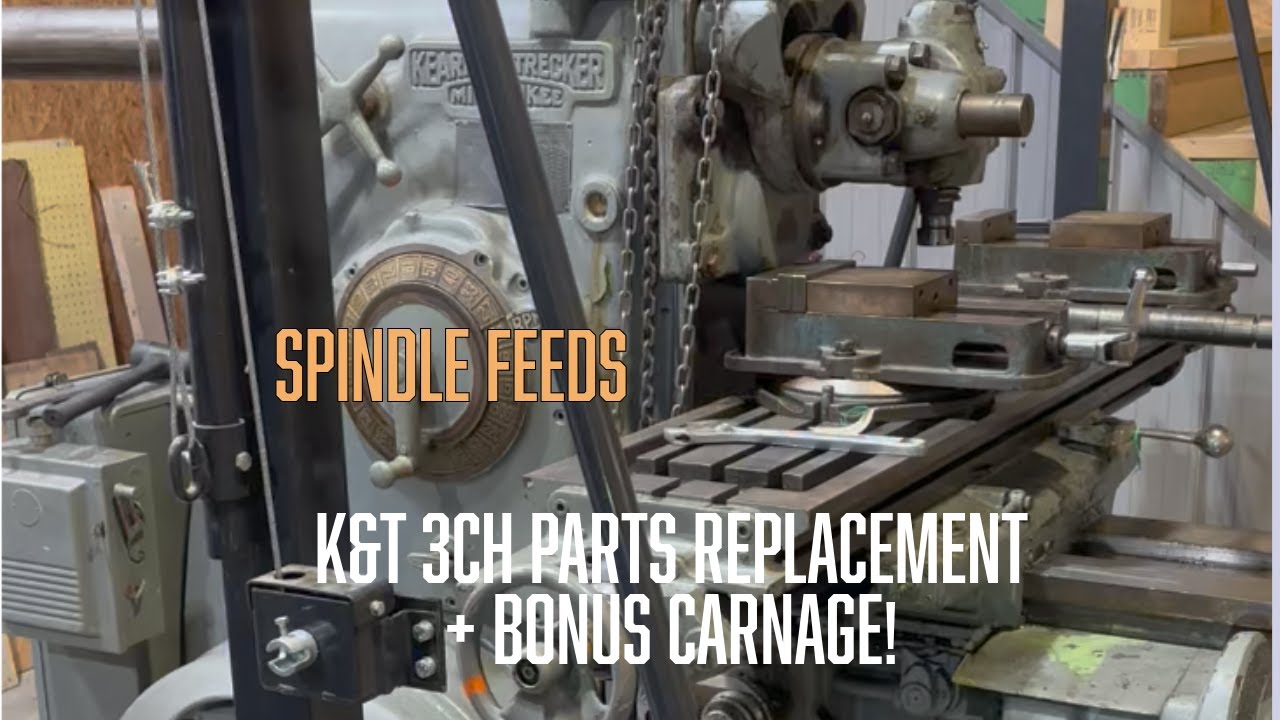 Kearney & Tracker 3CH Horizontal Mil - Replacing Missing Parts