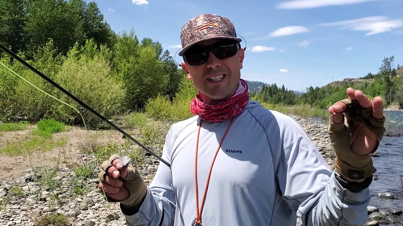 Swift Water Hopper Dropper // DEADLY DROPPER - Roza's Violet Tag Tungsten Jig Nymph