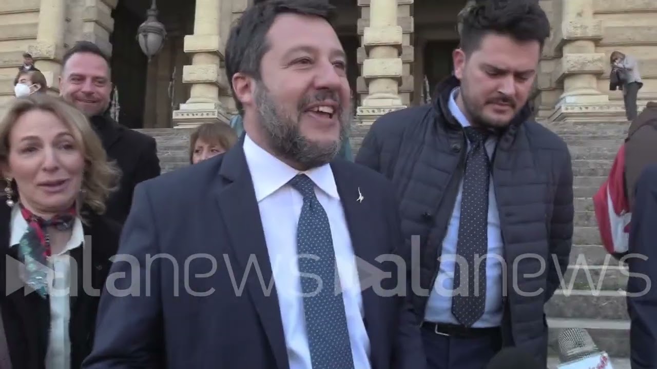 Salvini infastidito dalla domanda sulla sentenza Cucchi: 