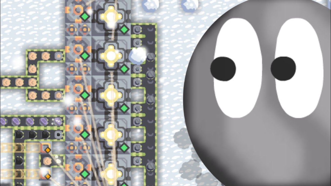 Ep 18: expand Nuclear Production Complex for silicon export / Mindustry alpha v8 bleeding edge build
