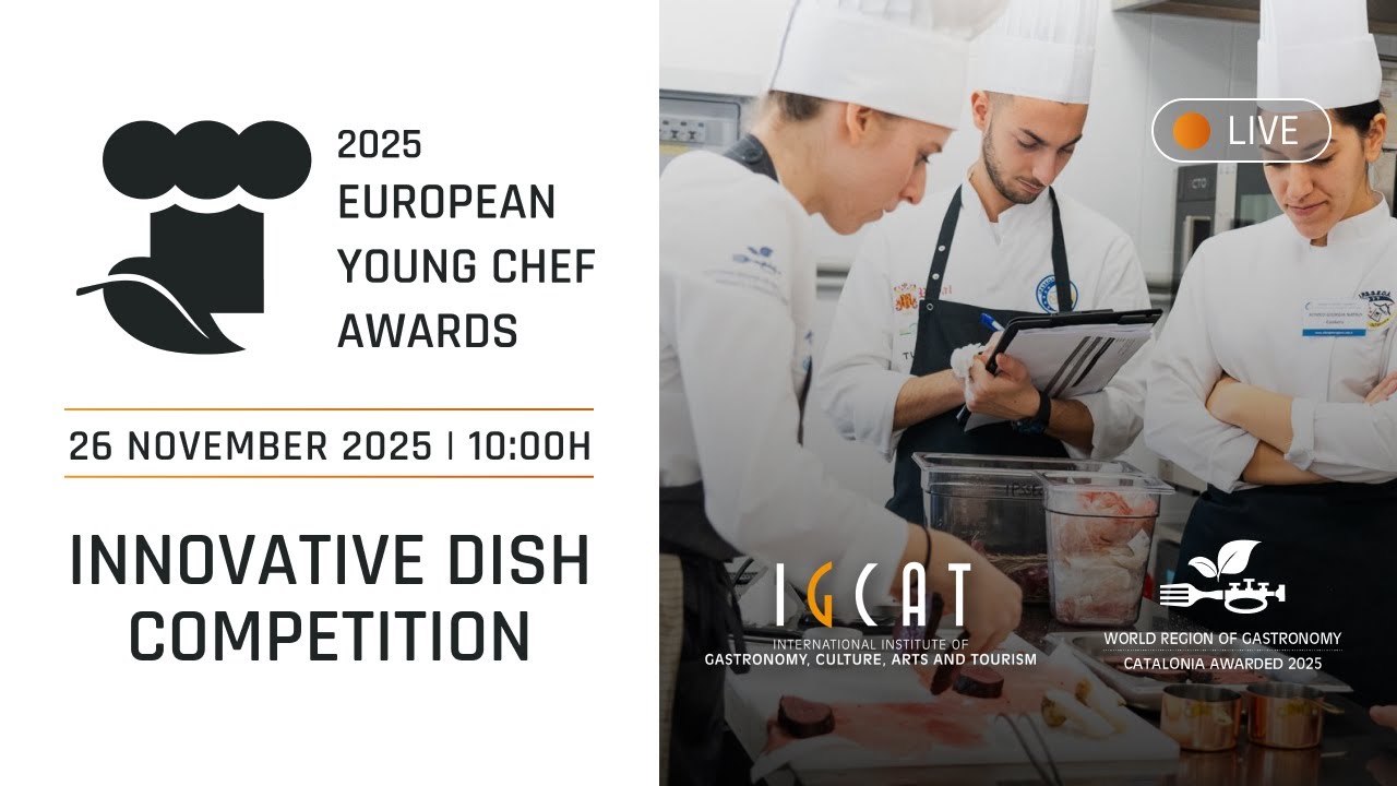 IGCAT European Young Chef Award 2025 | Innovative Dish Competition
