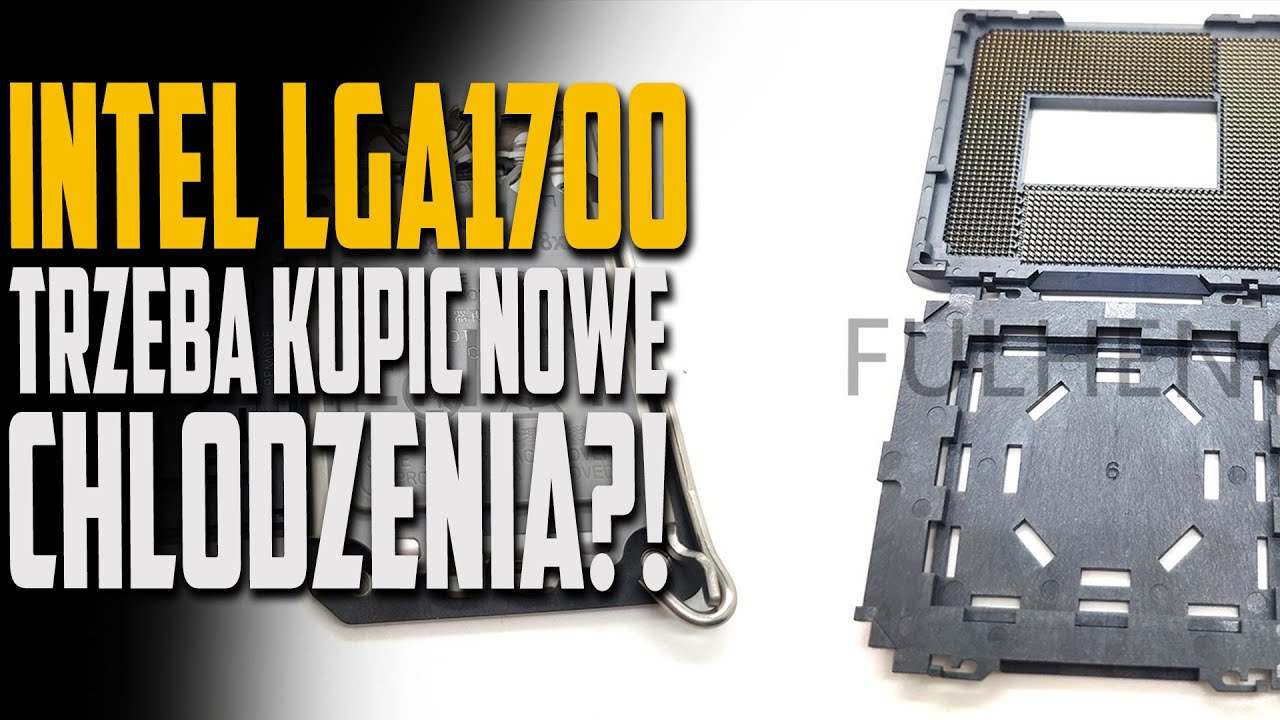 Intel LGA 1700 zmiana otwor&oacute;w pod chłodzenie - #TechNIUS 242