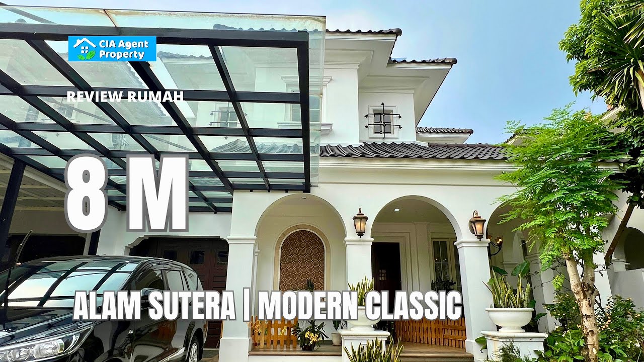 SUTERA TIARA Rekomendasi rumah Modern Classic full furnish