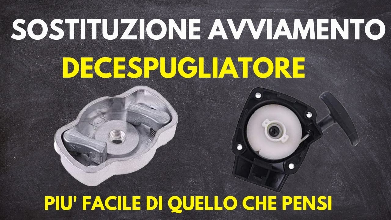 Sostituzione Avviamento Decespugliatore