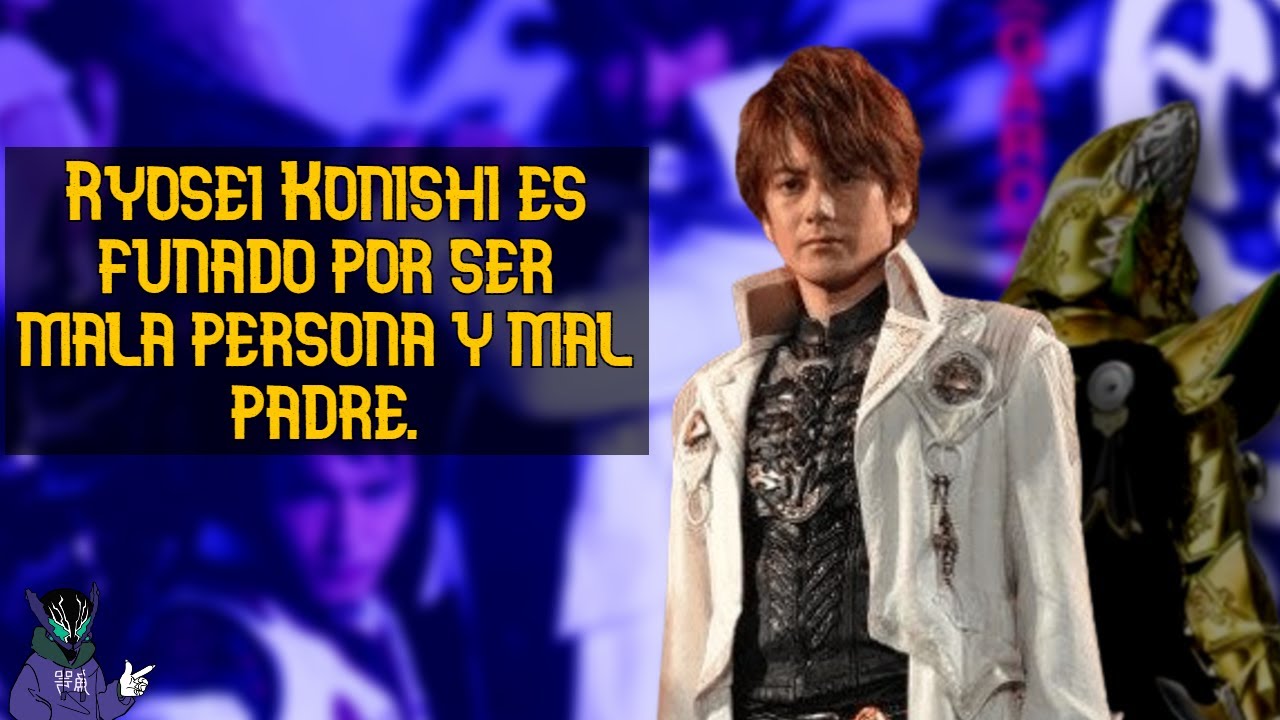 Ryosei Konishi es funado por ser mal padre y mala persona.|KR_ROGUE|#garo #tokusatsu
