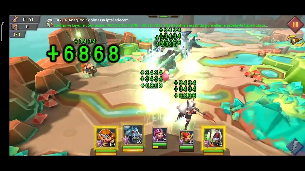 Lords Mobile - Sınırlı Mücadele: Kan Özlemi 6. Aşama - Vahşi Kurt Fenrir