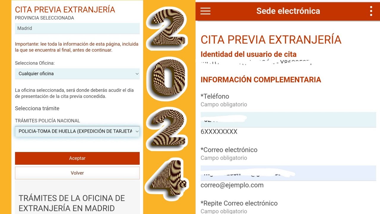 CÓMO SACAR CITA PARA RENOVACIÓN DE NIE | CITA PREVIA DE EXTRANJERÍA  🇪🇸 2024