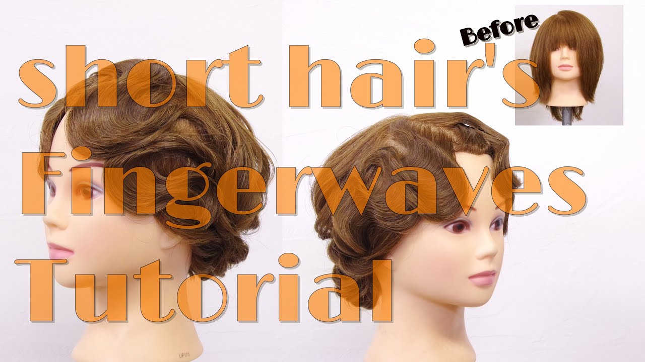 Vol.2! FINGER WAVES to create a retro style 〜with short hair〜【Zen's Hair arrangement】