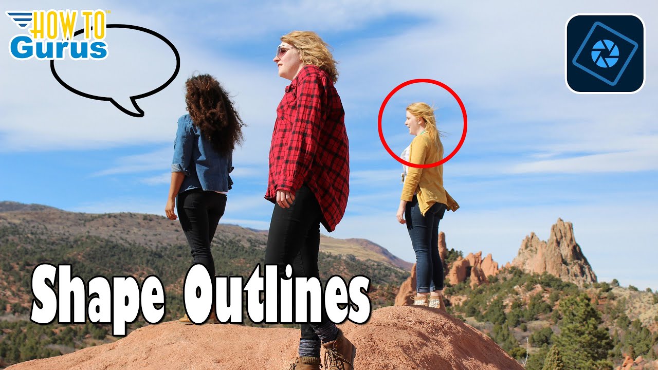 This Simple Trick Draws Perfect Circle Outlines in Photoshop Elements