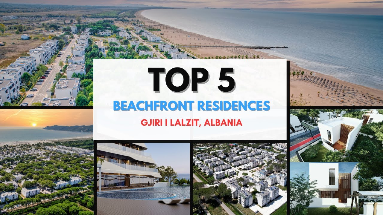 TOP 5 Beachfront Residences in Gjiri i Lalzit, ALBANIA! Stunning Views & Luxury Stays